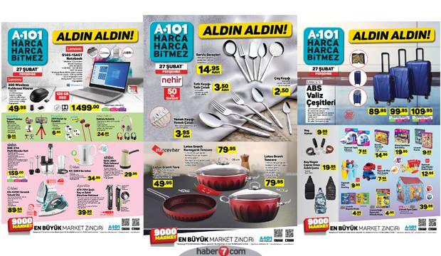 28 ŞUBAT A101 AKTÜEL ÜRÜNLER KATALOĞU!