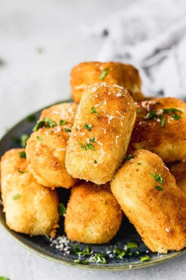 Çıtır patates kroket nasıl yapılır? Patates kroket dağılmaması için...