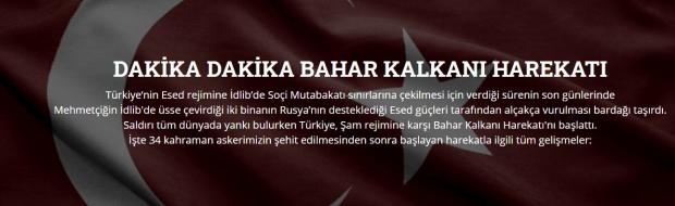 BAHAR KALKANI HAREKATI'YLA İLGİLİ TÜM GELİŞMELER - İNTERAKTİF SAYFA.