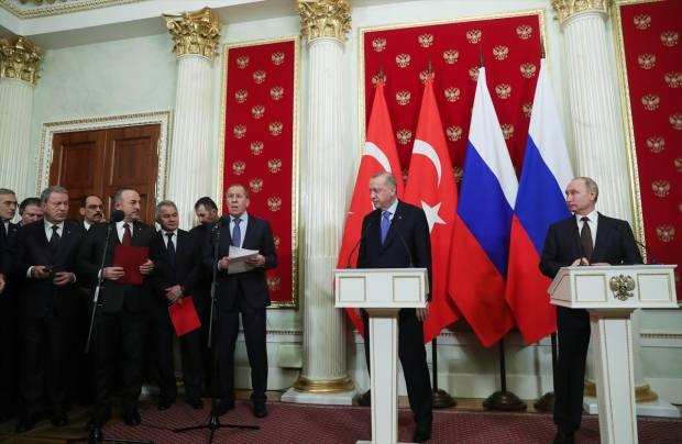 Son dakika: Erdoğan-Putin zirvesinden çıkan kararlar! 3 maddelik anlaşma