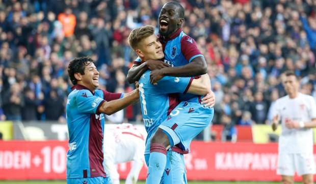 Trabzonspor yenilgiyi unuttu!