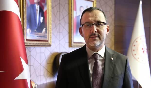 Bakan Kasapoğlu'ndan Tokyo 2020 açıklaması