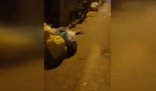 Belçika'da sokaklar çöpten geçilmiyor