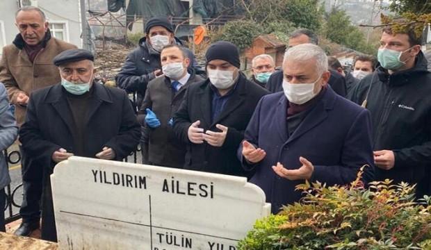 Binali Yıldırım’ın kayınvalidesinin cenazesi toprağa verildi