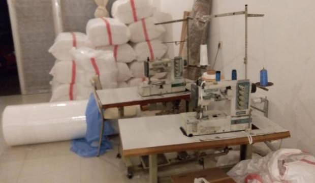 Niğde'de, izinsiz tıbbi malzeme üretimine 4 gözaltı