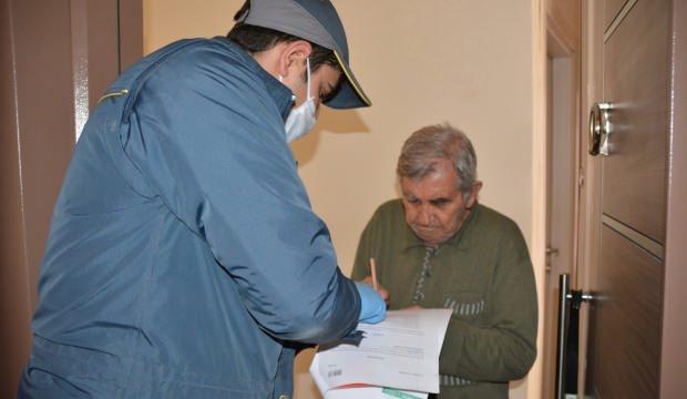 İlk görüntüler geldi! Maaşlar kapıda ödenmeye başlandı