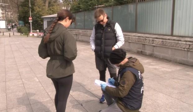 İstanbul'da sahilde yürüyüş yapanlara para cezası