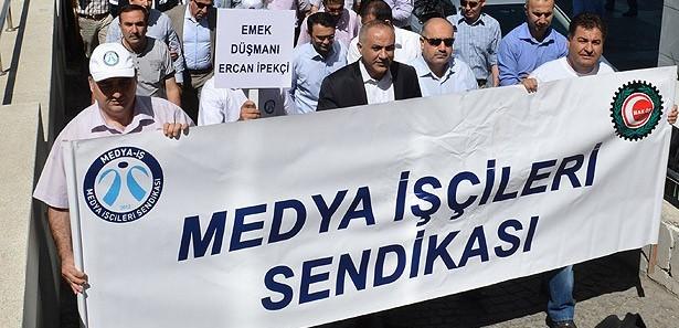 AA çalışanlarından TGS'ye protesto
