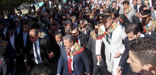 Destici konuşturulmayınca protokolü terk etti