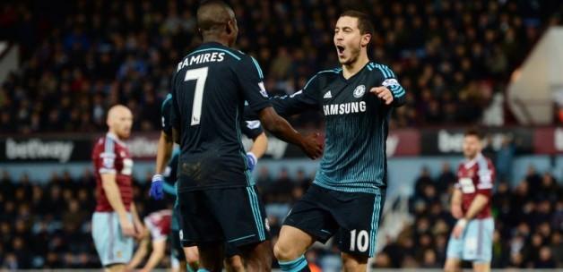 Hazard attı, Chelsea farkı iyice açtı