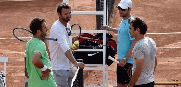 Marsel, Nadal'a Federer'le hazırlandı!