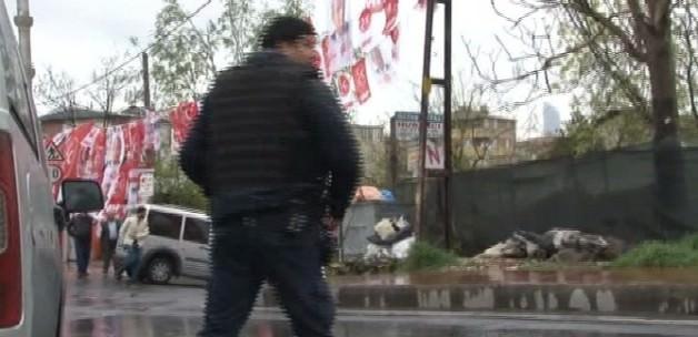 MHP seçim bürosunda silahlı gerginlik!