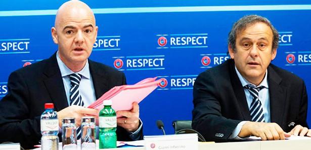 UEFA çatırdıyor! Şimdi de Infantino...