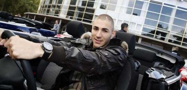 Trafikte Benzema'ya büyük şok!