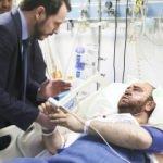 Enerji Bakanı Albayrak yaralıları ziyaret etti