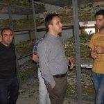 Kaymakam Dundar koza evini ziyaret etti