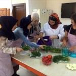 Pursaklı kadınların kış hazırlığı