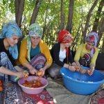 Muşlu kadınların kış hazırlığı