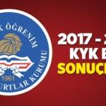 2017 KYK burs sonuçları açıklama tarihi belli mi?