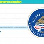 2017 KYK burs başvurusu sonuçlarını sorgulama ekranı (Açıklandı)