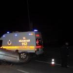 Adana'da otomobil devrildi: 1 yaralı