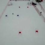 Robot kayakçılar pistte