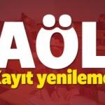 2018 AÖL (Açıköğretim Lisesi) 3.dönem kayıt yenileme tarihi!
