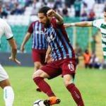 Trabzonspor Bursa'nın fişini ilk yarıda çekti