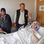 Karın boşluğundan karpuz büyüklüğünde kitle çıkarıldı