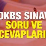 İOKBS soru ve cevapları! Bursluluk sınavı soru cevap kitapçığı...