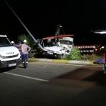 Aydın'da otomobil direğe çarptı: 1 ölü
