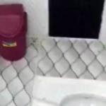 Tuvaletteki çöp kutusuna bakanlar şok oldu