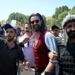 "Diriliş Ertuğrul" dizisi oyuncuları Malazgirt Zaferi kutlamalarında
