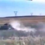 Kobra, el bombası atan teröristi ezip geçti