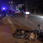 Aydın'da motosiklet direğe çarptı: 1 ölü, 1 yaralı