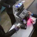 Markette korku dolu anlar
