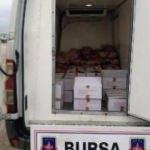 1 ton kaçak kesim et ele geçirildi
