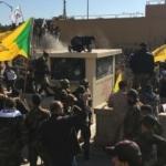 Irak'ta ABD Büyükelçiliği işgal edildi! Binayı basıp ateşe verdiler