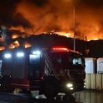 Zeytinburnu'nda fabrika yangını