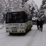 Balıkesir'de kar yağışı