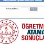 20 bin Sözleşmeli öğretmen atama sonuçları! Milli Eğitim Bakanlığı açıklaması...