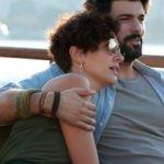 Engin Akyürek ve Bergüzar Korel'in vapur keyfi