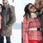 Düzyatan çiftinden Uludağ'da romantik tatil!