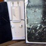 Metal parçasını kesip cep telefonu diye sattı