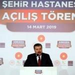 Fahrettin Koca: Şehir hastanesi tüm dünyanın bildiği marka olacak