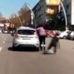 Otomobile tutunan patenli gençlerin tehlikeli yolculuğu
