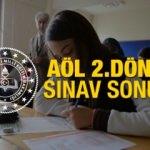 6-7 Nisan (AÖL) Açık lise 2.dönem sınav sonuçları açıklandı mı?