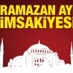 Ramazan ayı imsakiyesi! Diyanet İşleri Başkanlığı tarafından açıkladı!