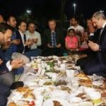 Başkan Erdoğan vatandaşlarla iftar yaptı