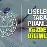 2019 Tüm liselerin taban puanları ve yüzdelik dilimler! MEB yayımladı